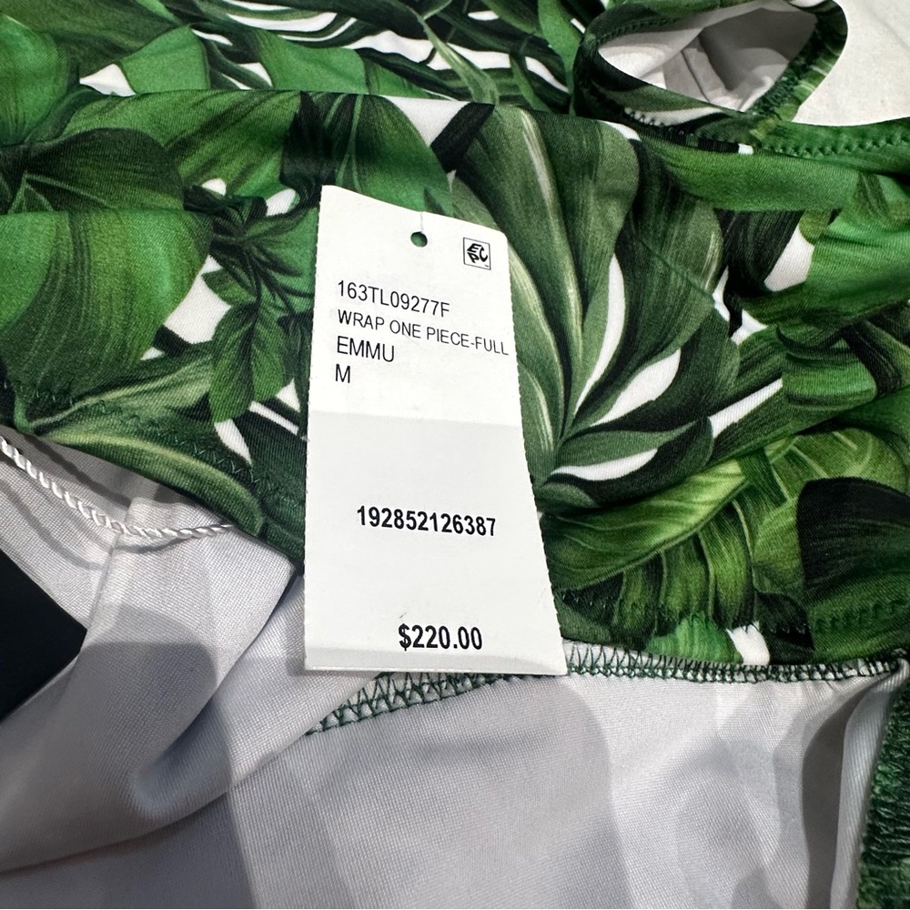Milly Wrap One Piece Swimsuit Size Medium New with Tags Flawed - Picture 13 of 13
